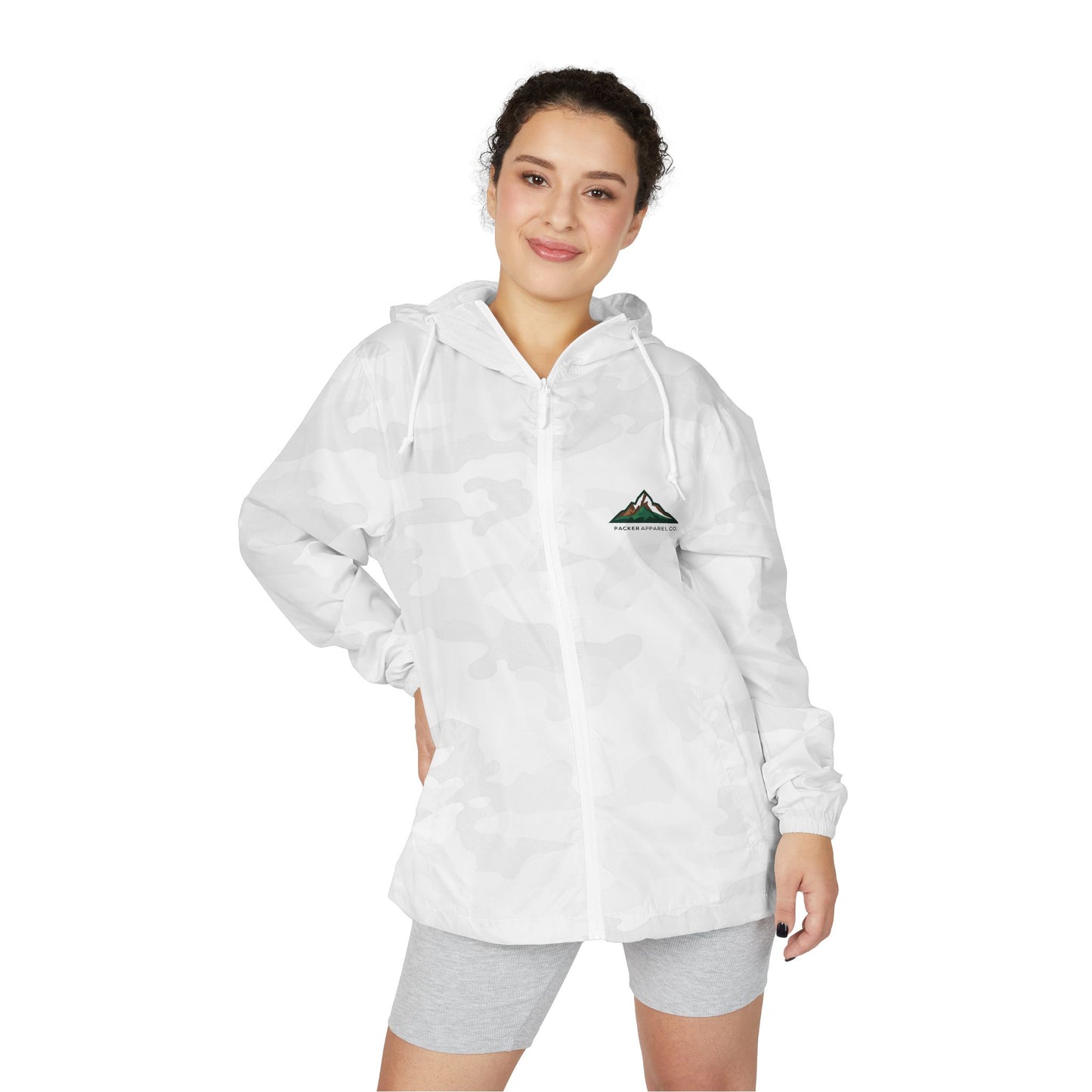 Rooted Full-Zip Windbreaker Jacket