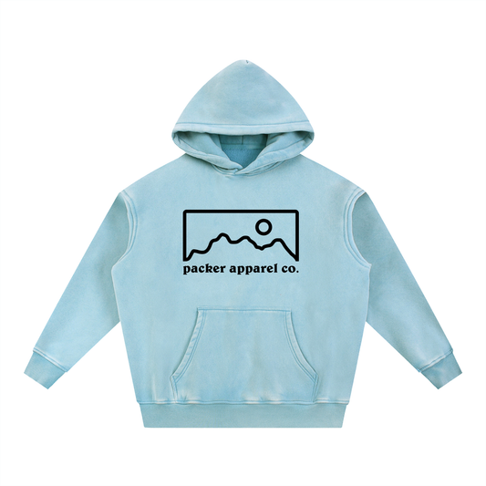Minimal Ridge Snow Wash Hoodie