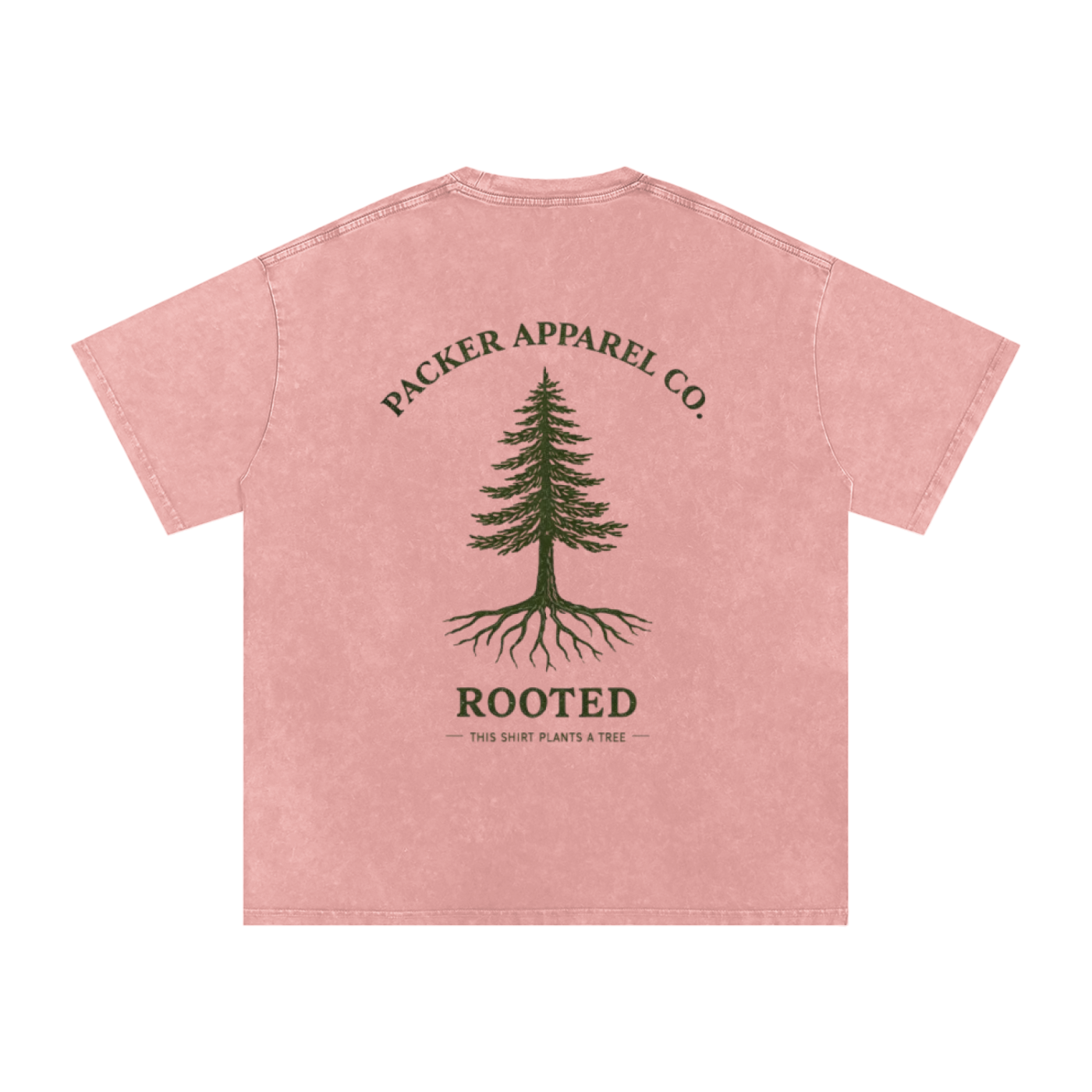 Rooted Snow Washed Tee