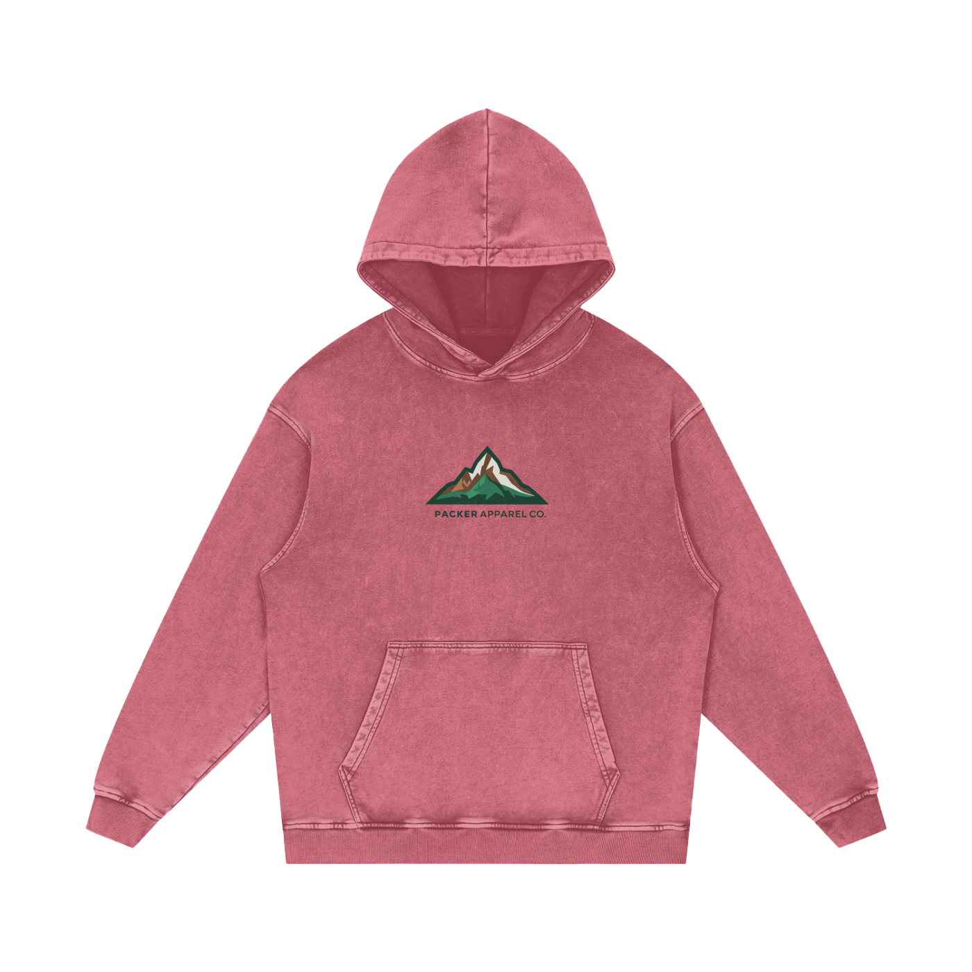 Camping Snow Washed Hoodie