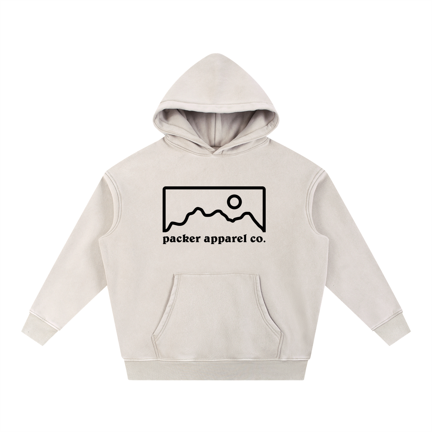 Minimal Ridge Snow Wash Hoodie