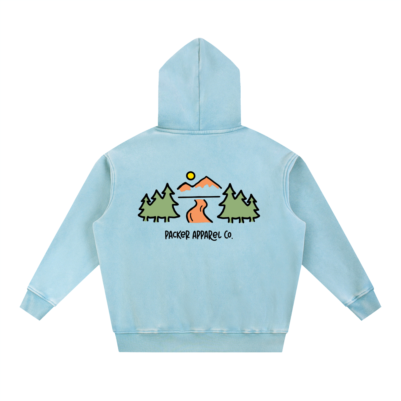 Ridgeway Travel Snow Wash Hoodie