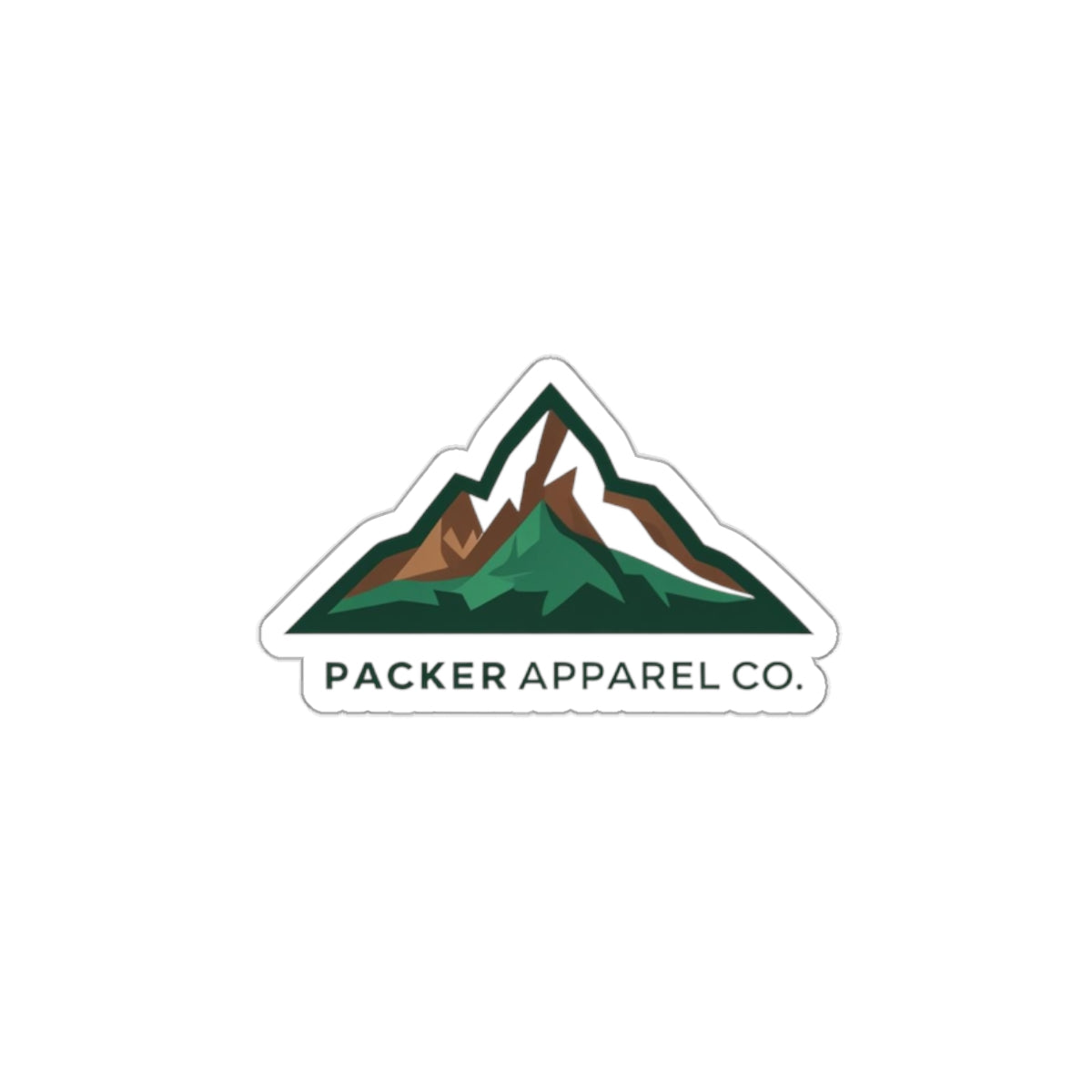 PAC Mountain Sticker