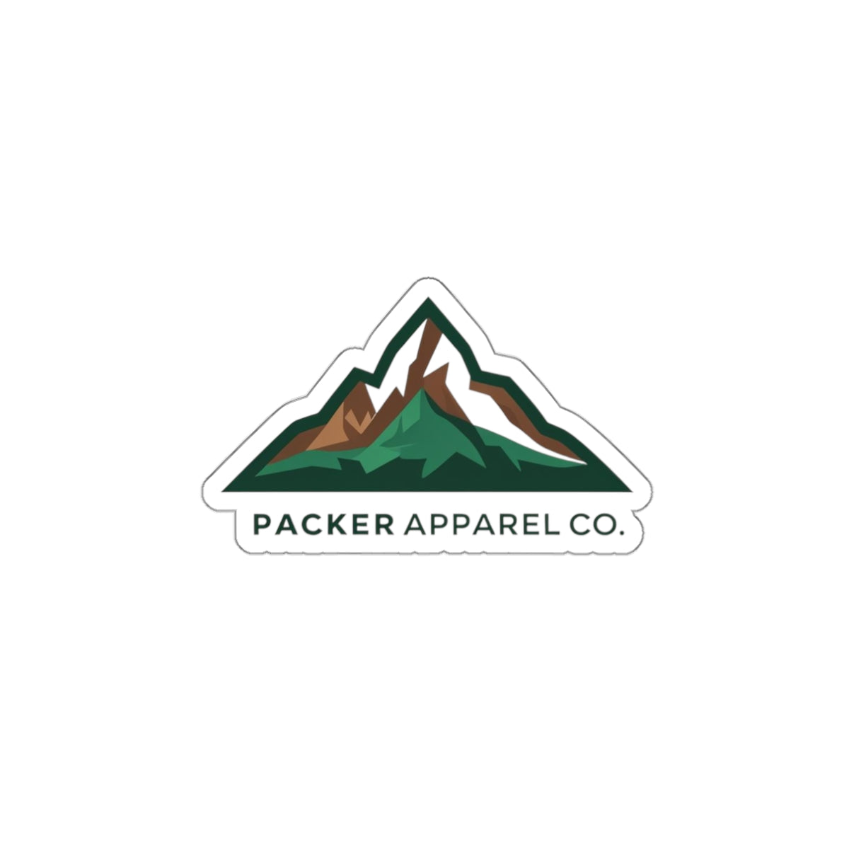 PAC Mountain Sticker