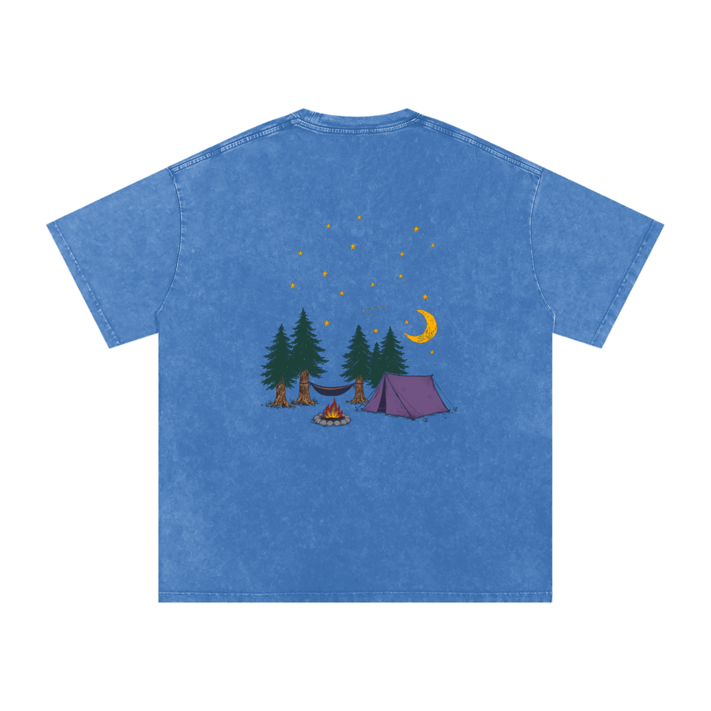 Camping Snow Washed Tee