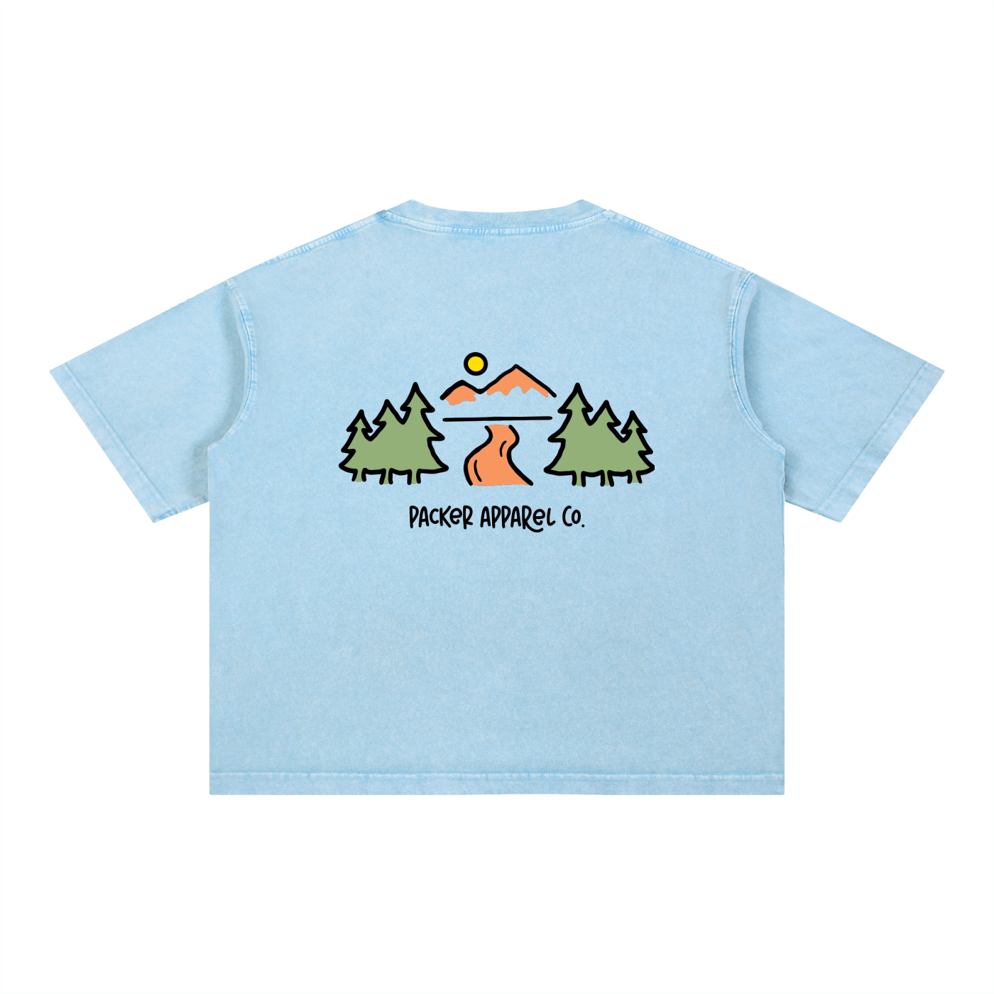 Ridgeway Mineral Wash Boxy Tee