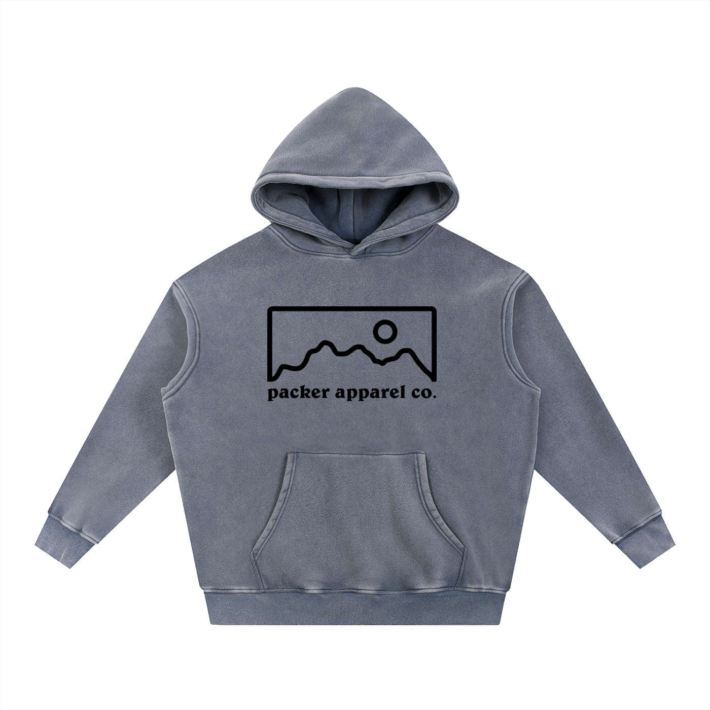 Minimal Ridge Snow Wash Hoodie