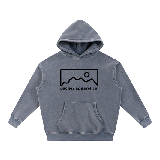 Minimal Ridge Snow Wash Hoodie