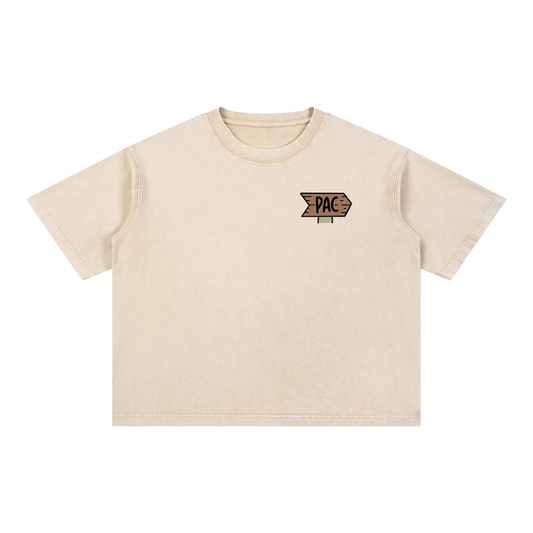 Worth Waiting Mineral Wash Boxy Tee