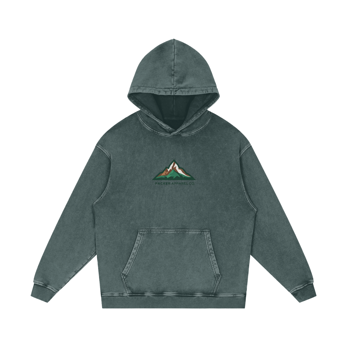 Camping Snow Washed Hoodie