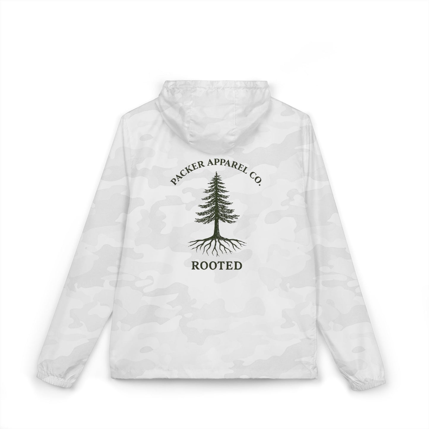 Rooted Full-Zip Windbreaker Jacket