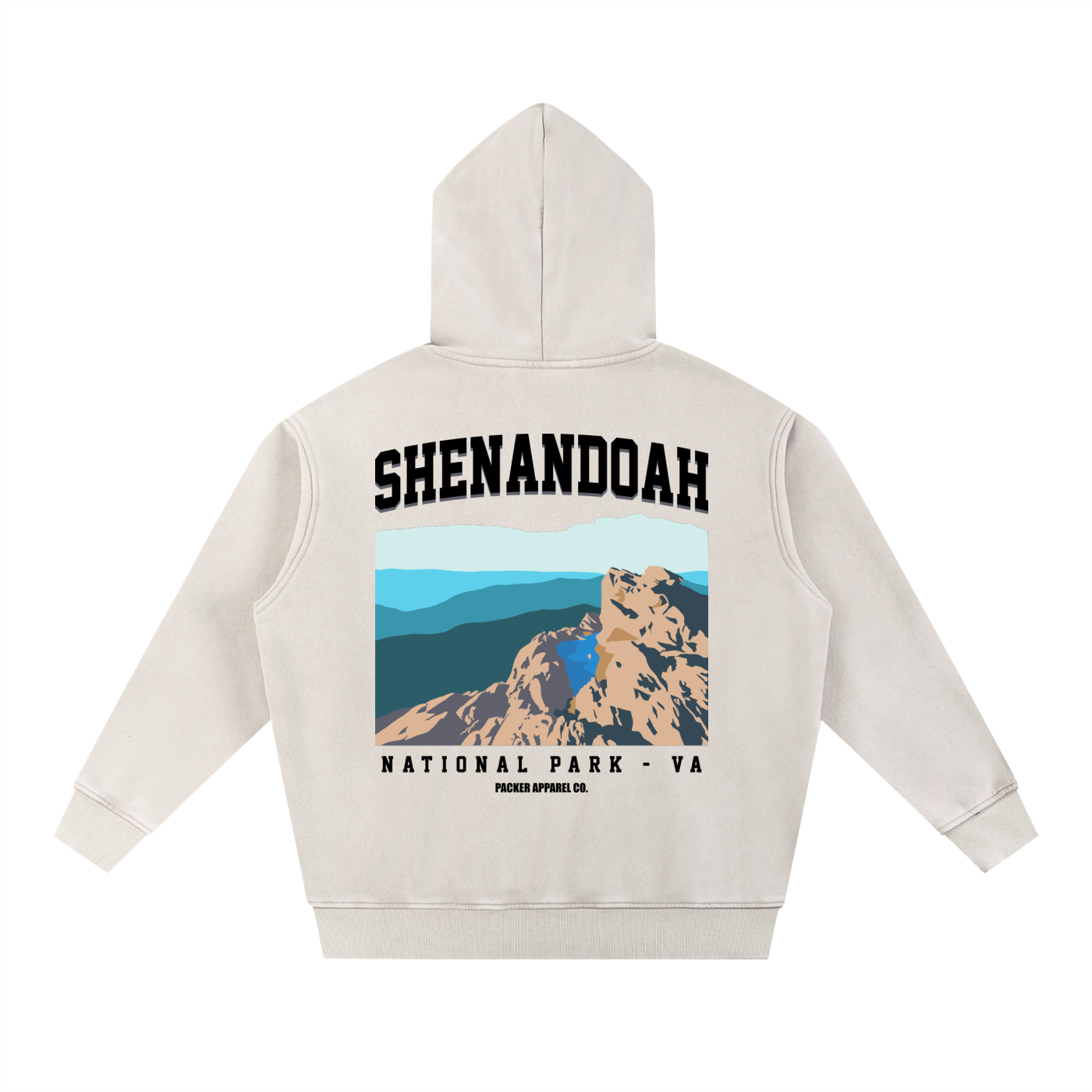 Shenandoah National Park Snow Wash Hoodie