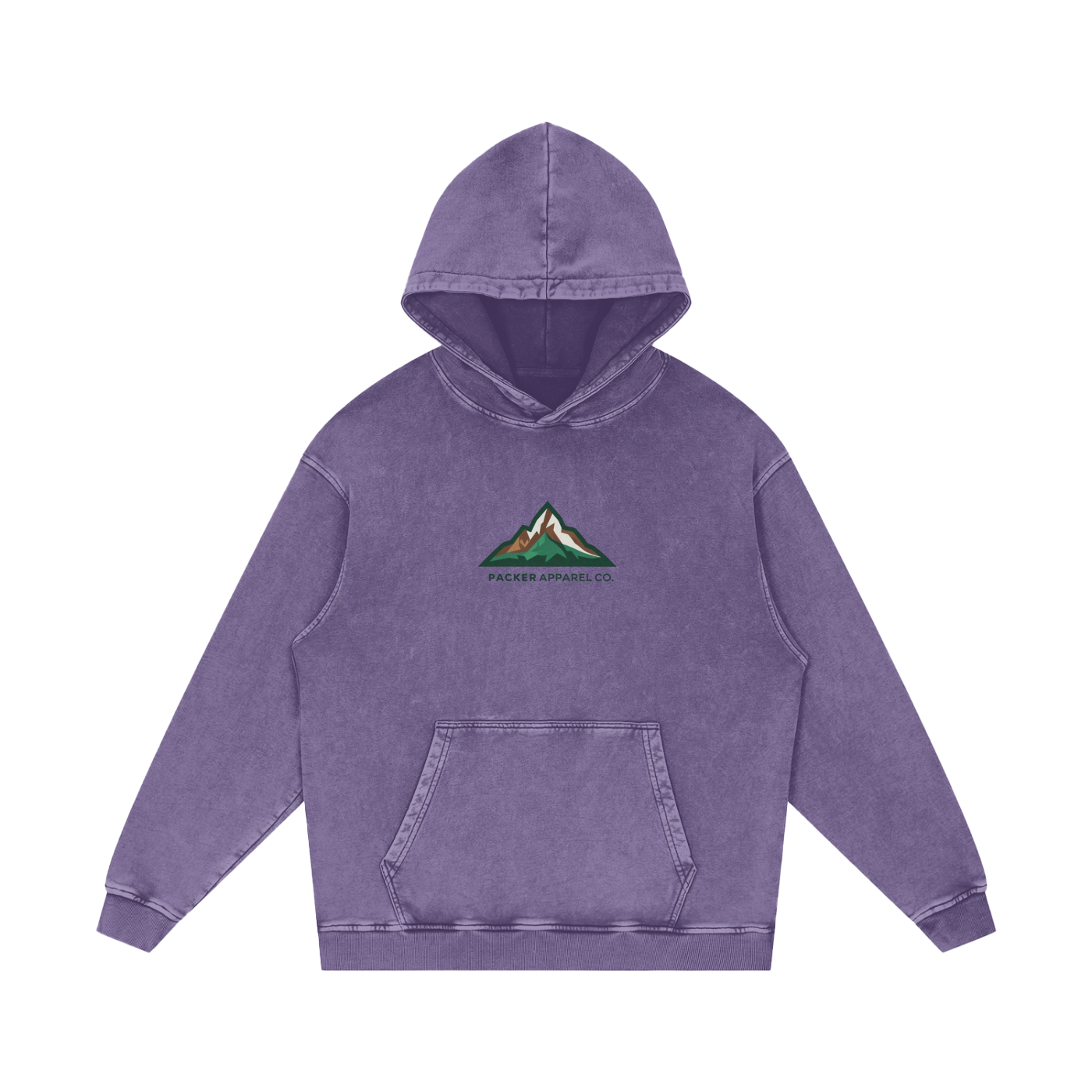Camping Snow Washed Hoodie