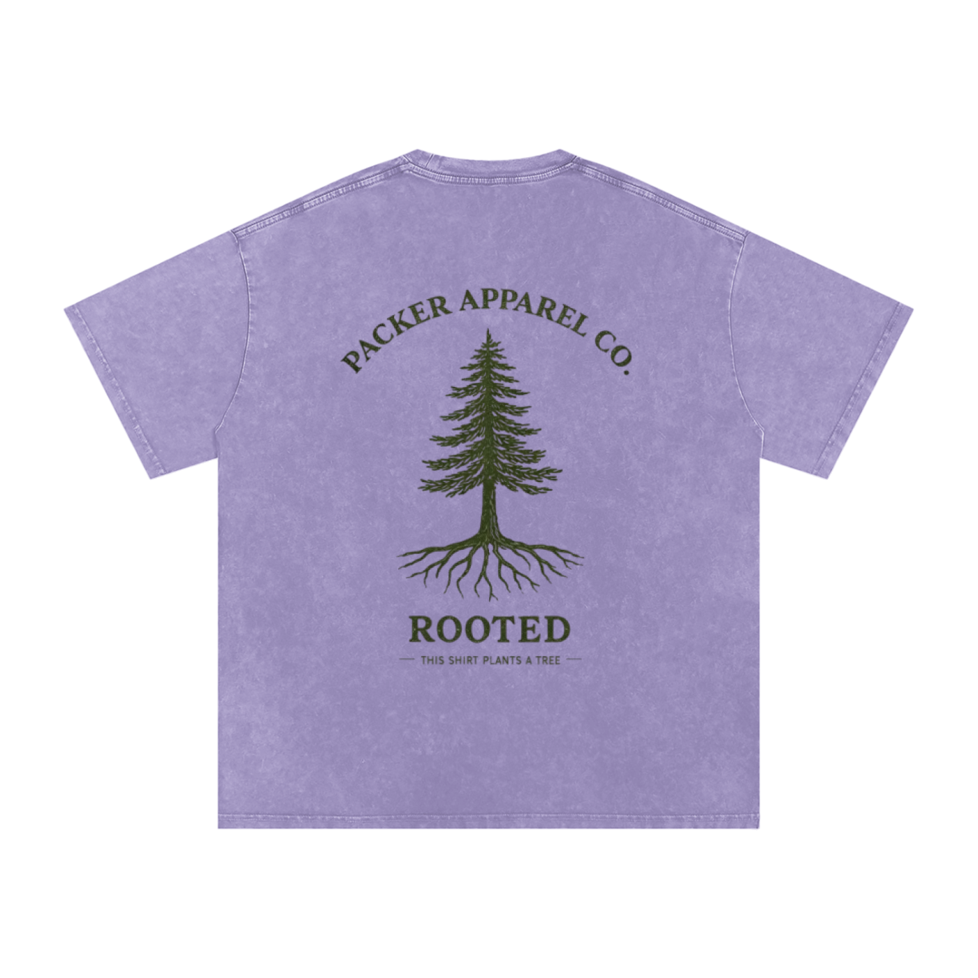 Rooted Snow Washed Tee