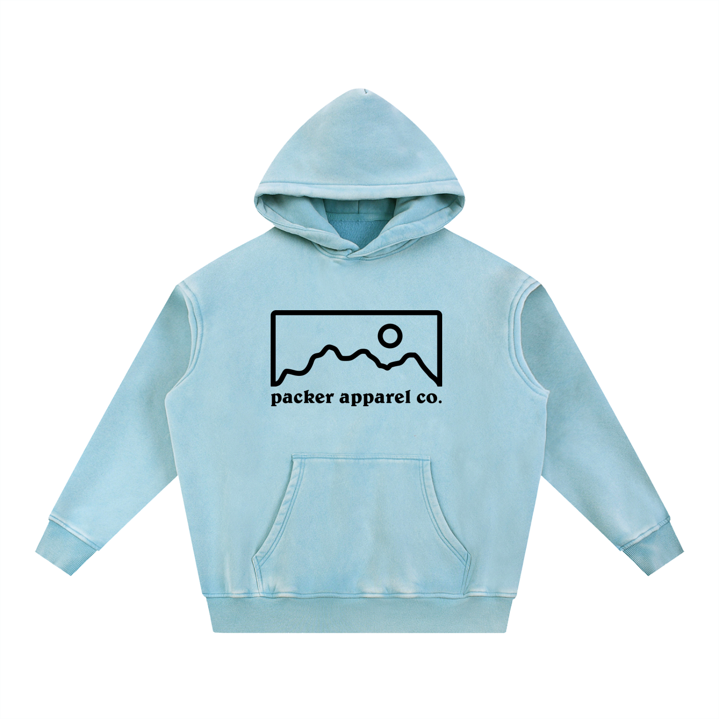 Minimal Ridge Snow Wash Hoodie