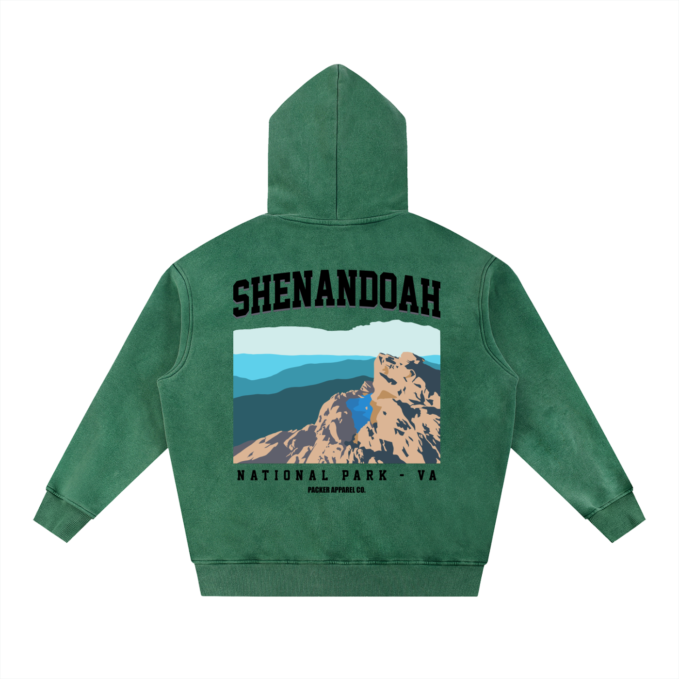 Shenandoah National Park Snow Wash Hoodie