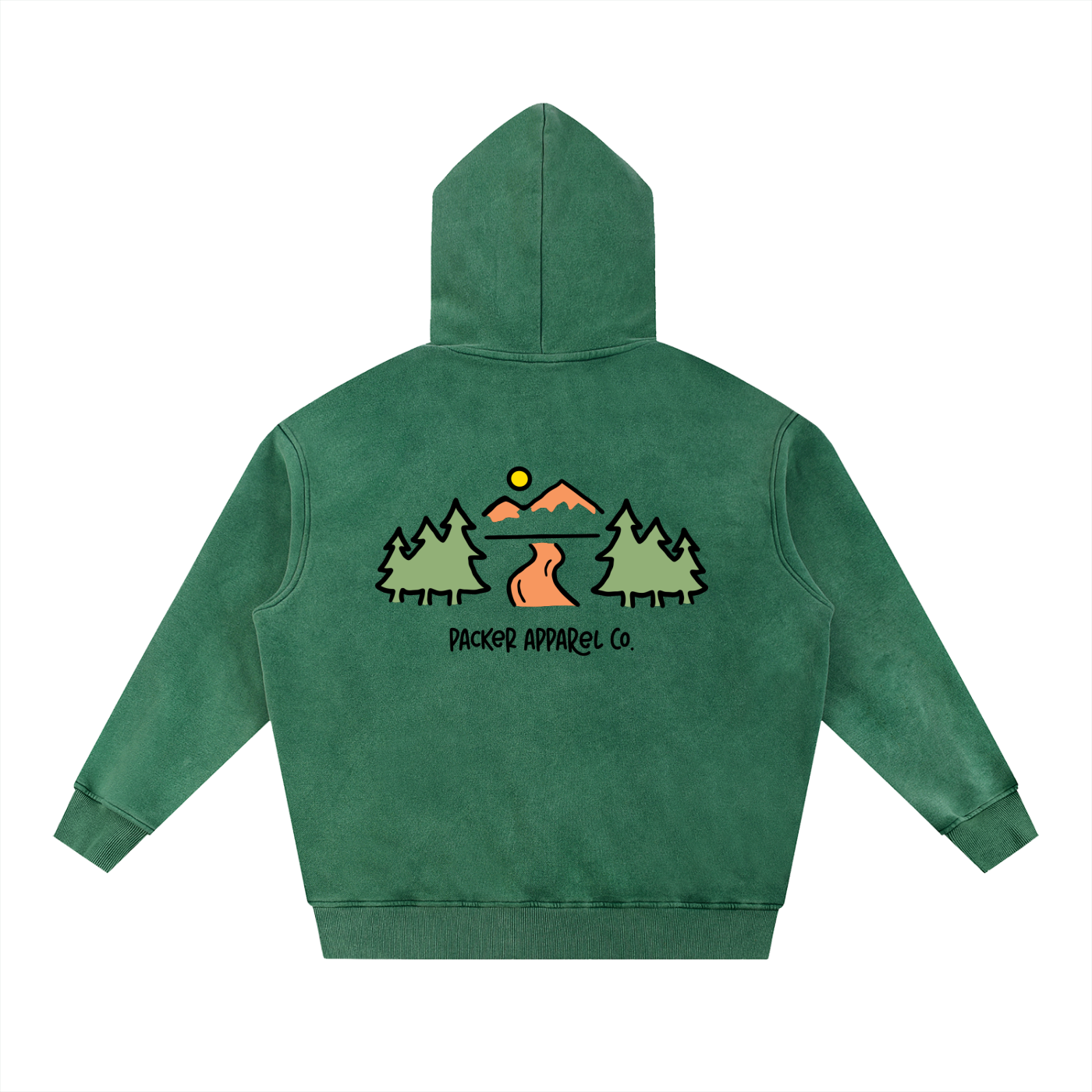 Ridgeway Travel Snow Wash Hoodie
