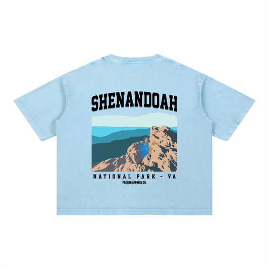 Shenandoah National Park Mineral Wash Boxy Tee