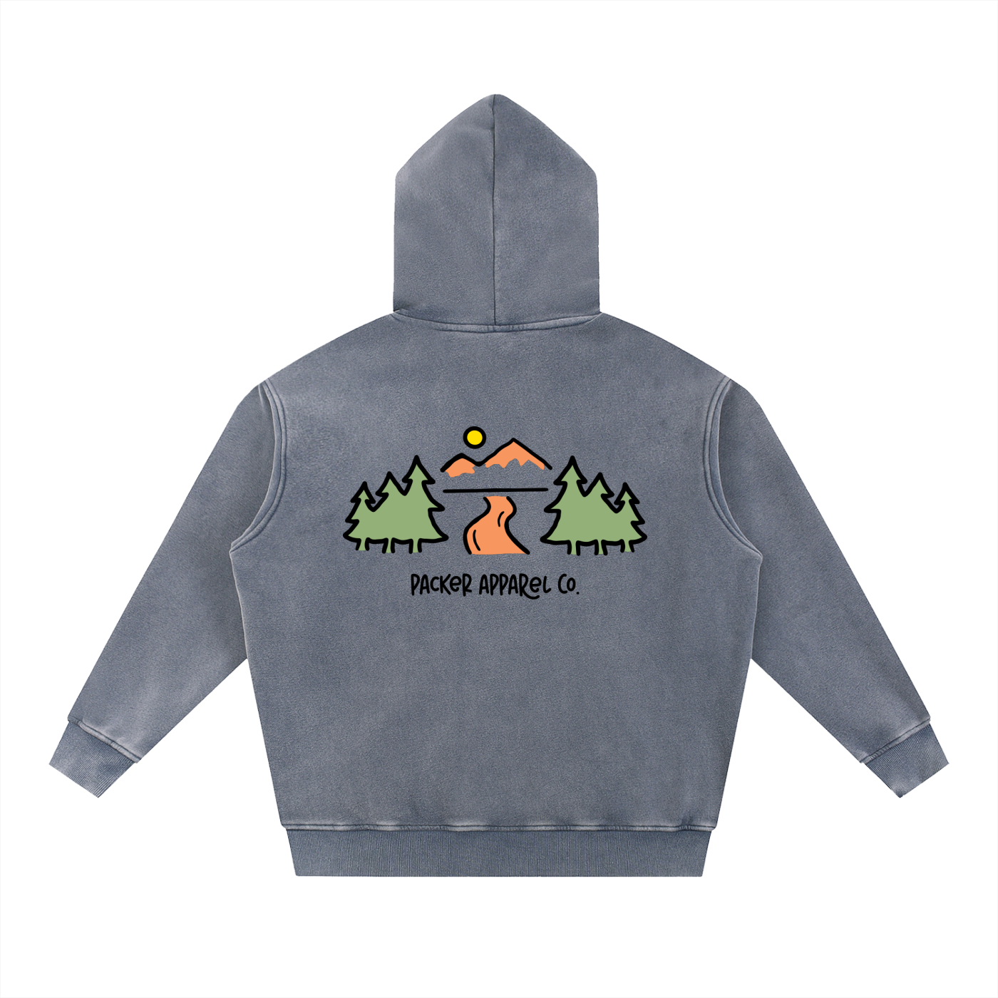 Ridgeway Travel Snow Wash Hoodie