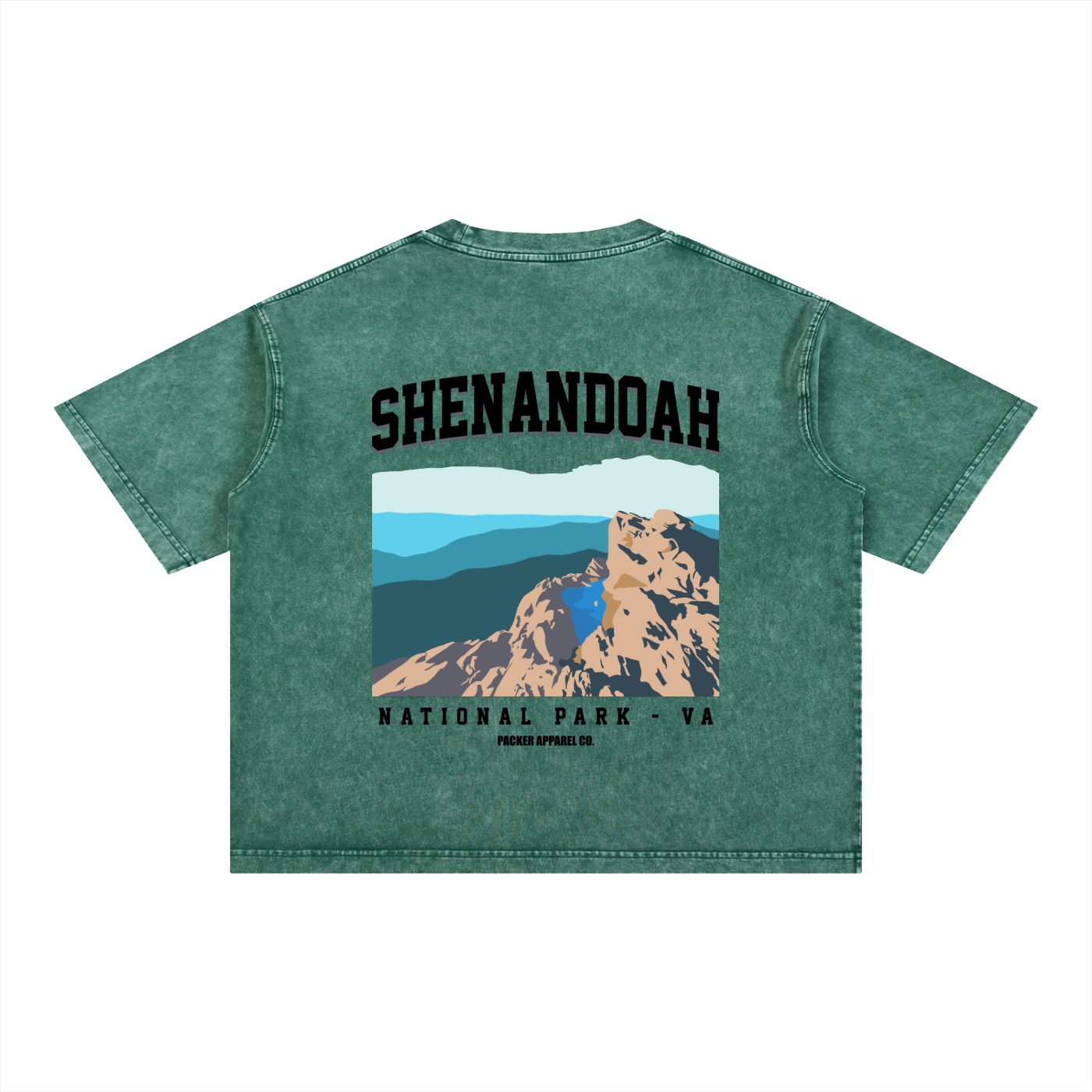 Shenandoah National Park Mineral Wash Boxy Tee