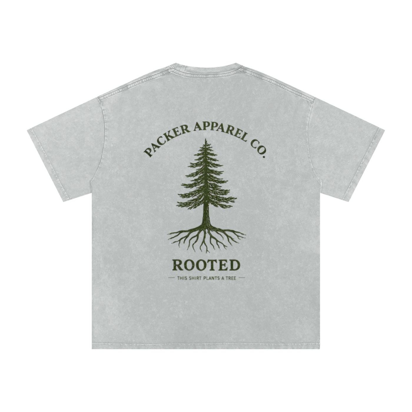 Rooted Snow Washed Tee
