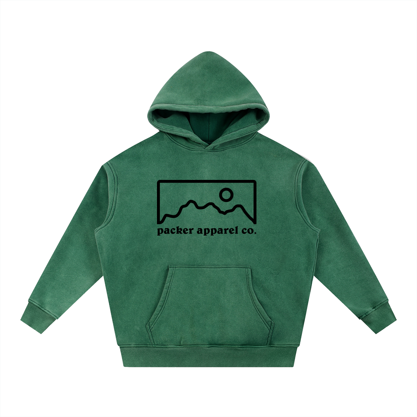 Minimal Ridge Snow Wash Hoodie