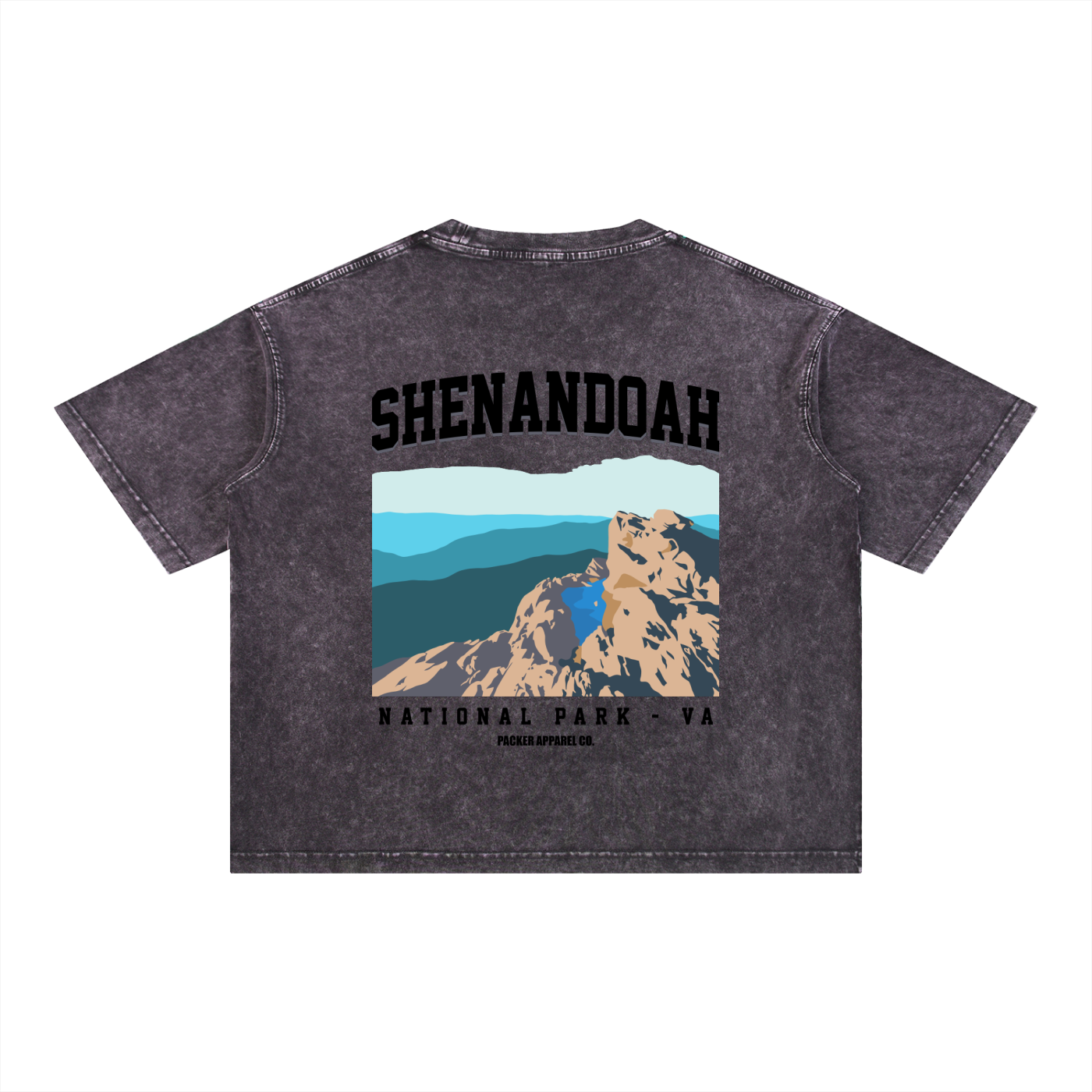 Shenandoah National Park Mineral Wash Boxy Tee