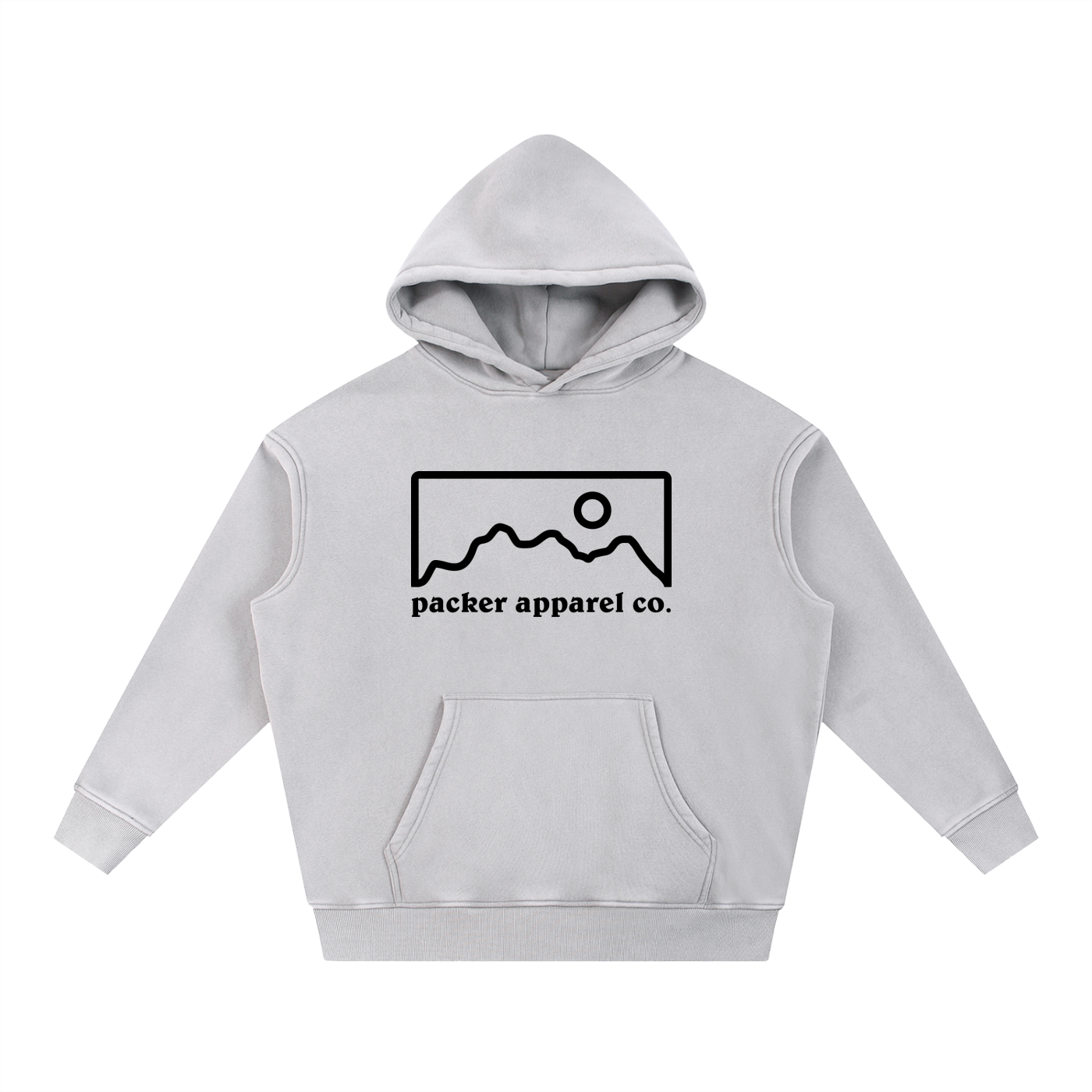 Minimal Ridge Snow Wash Hoodie