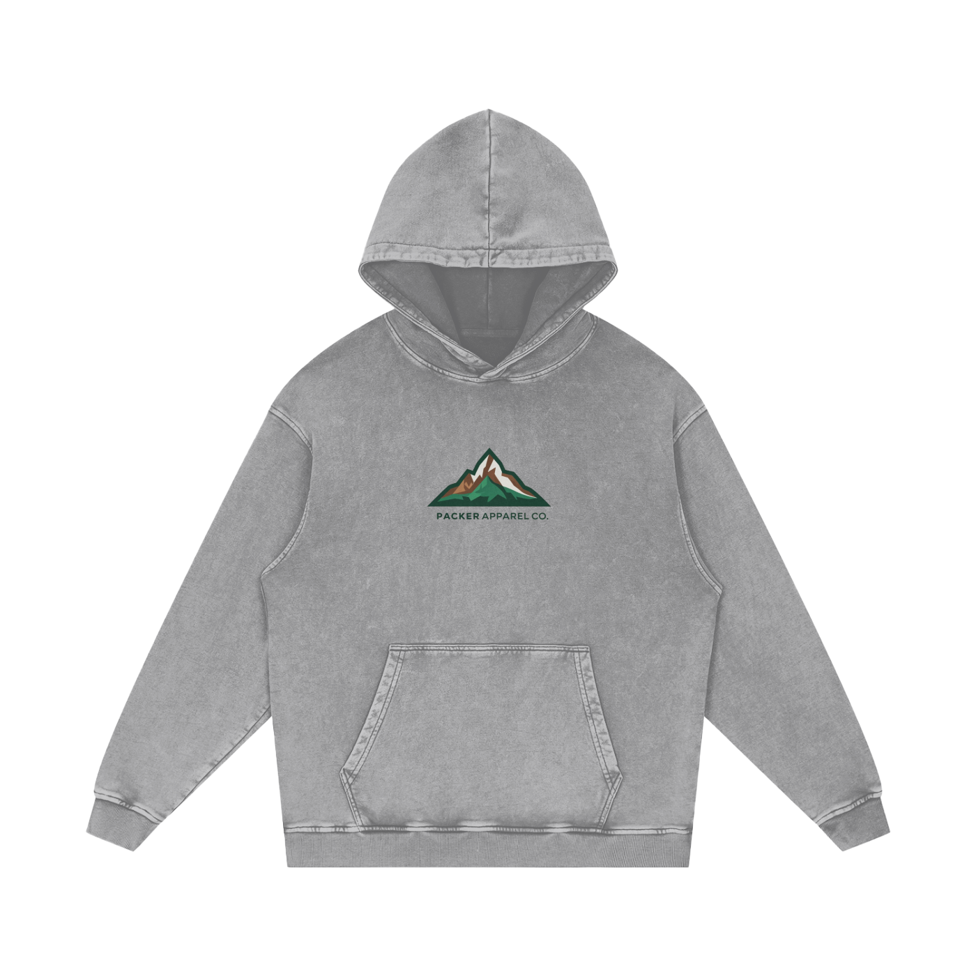 Camping Snow Washed Hoodie