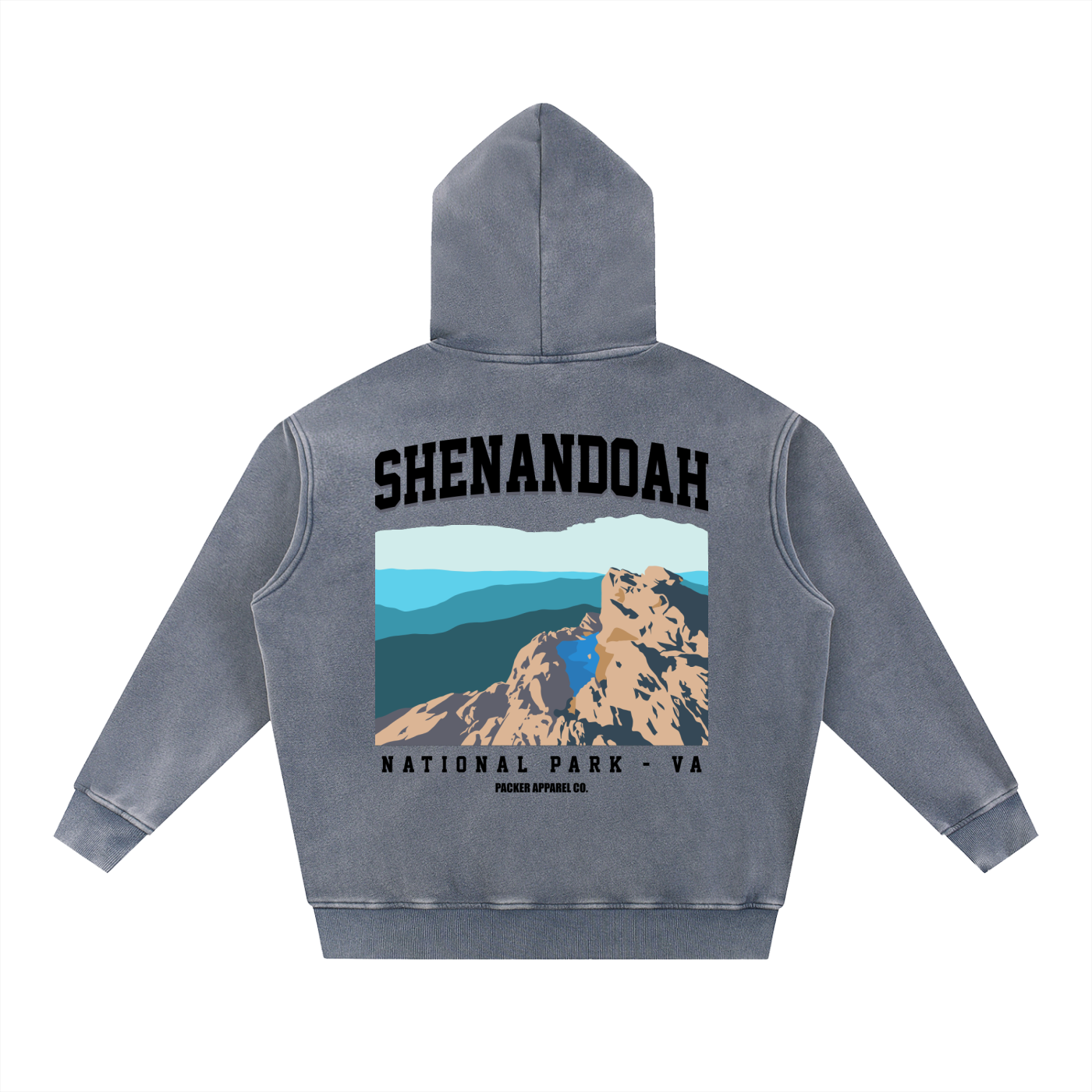 Shenandoah National Park Snow Wash Hoodie