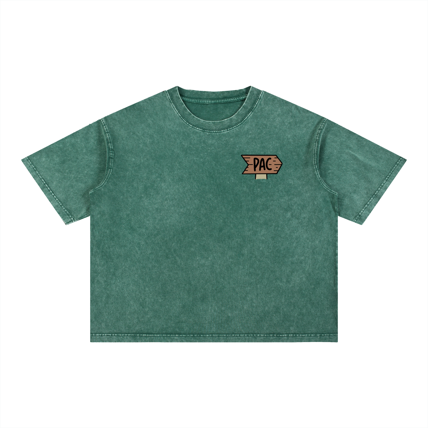 Worth Waiting Mineral Wash Boxy Tee