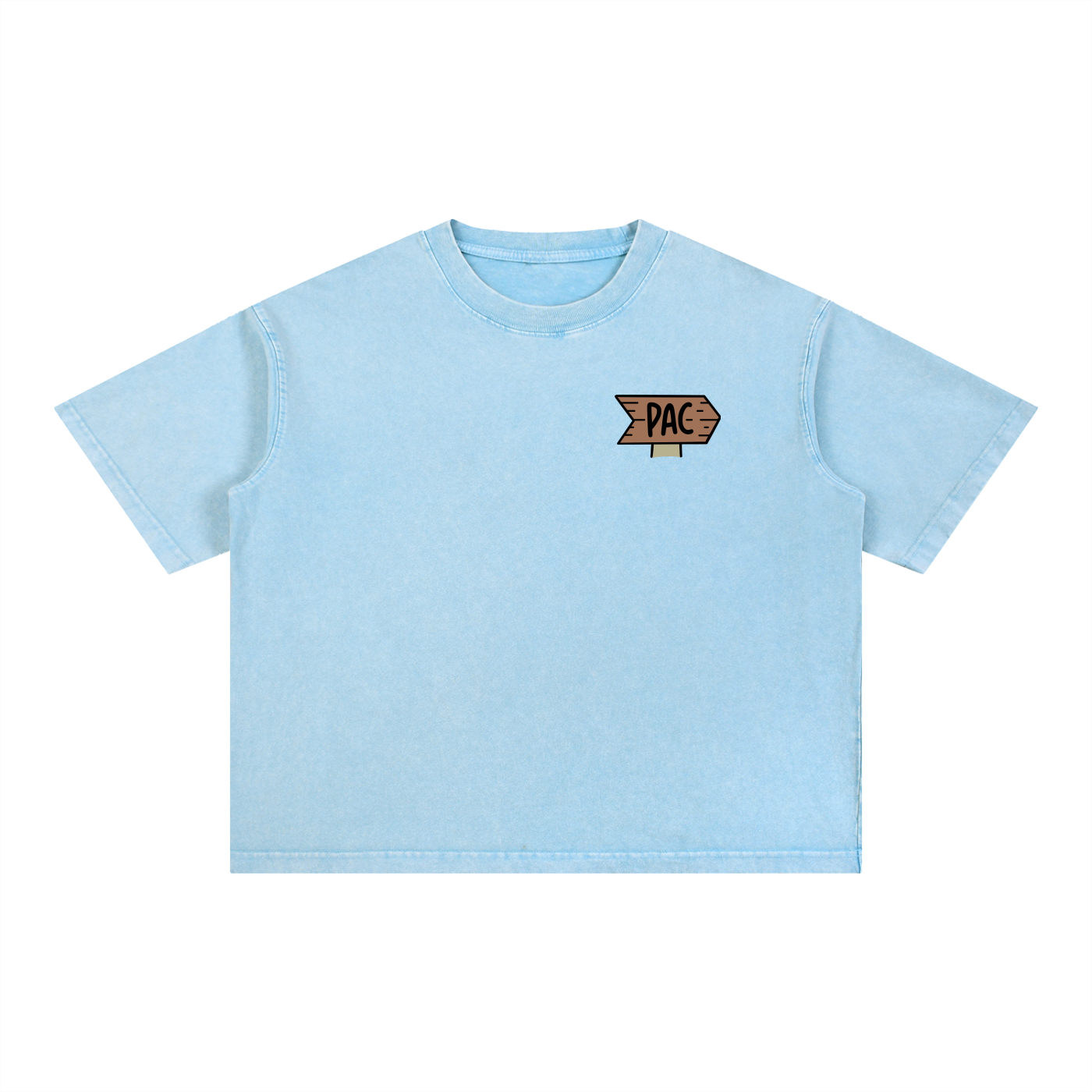 Worth Waiting Mineral Wash Boxy Tee