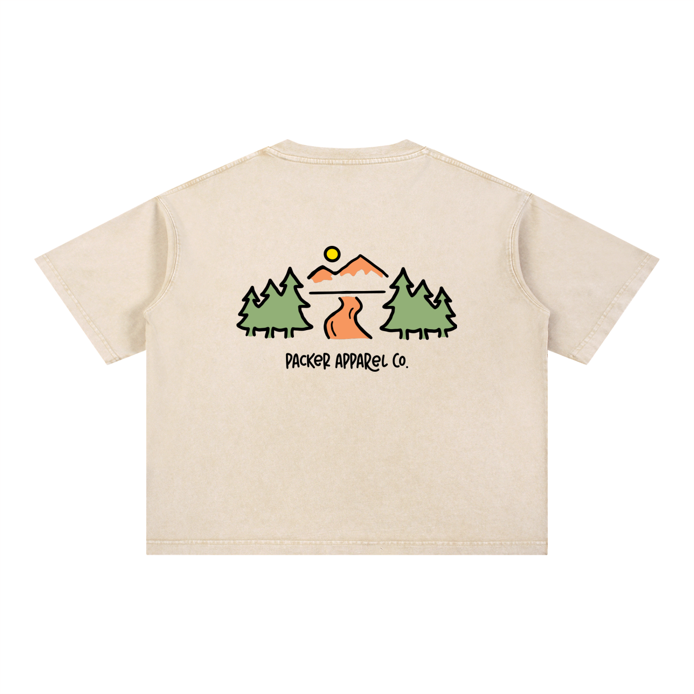 Ridgeway Mineral Wash Boxy Tee