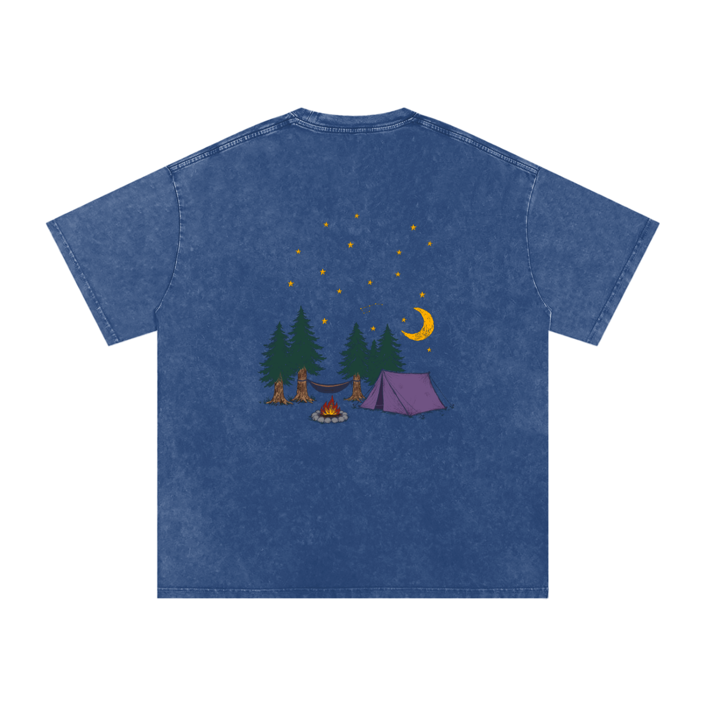Camping Snow Washed Tee