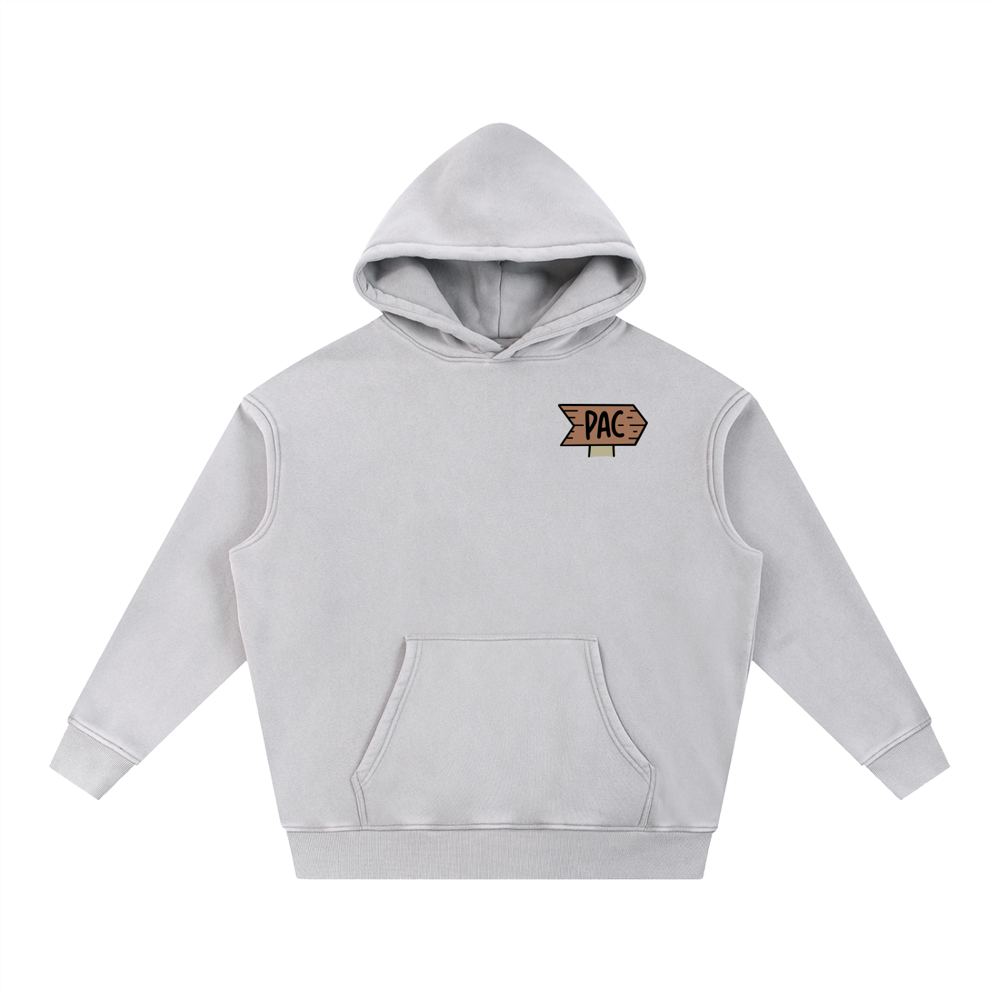 Worth Waiting Snow Wash Hoodie