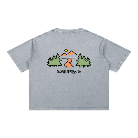 Ridgeway Mineral Wash Boxy Tee