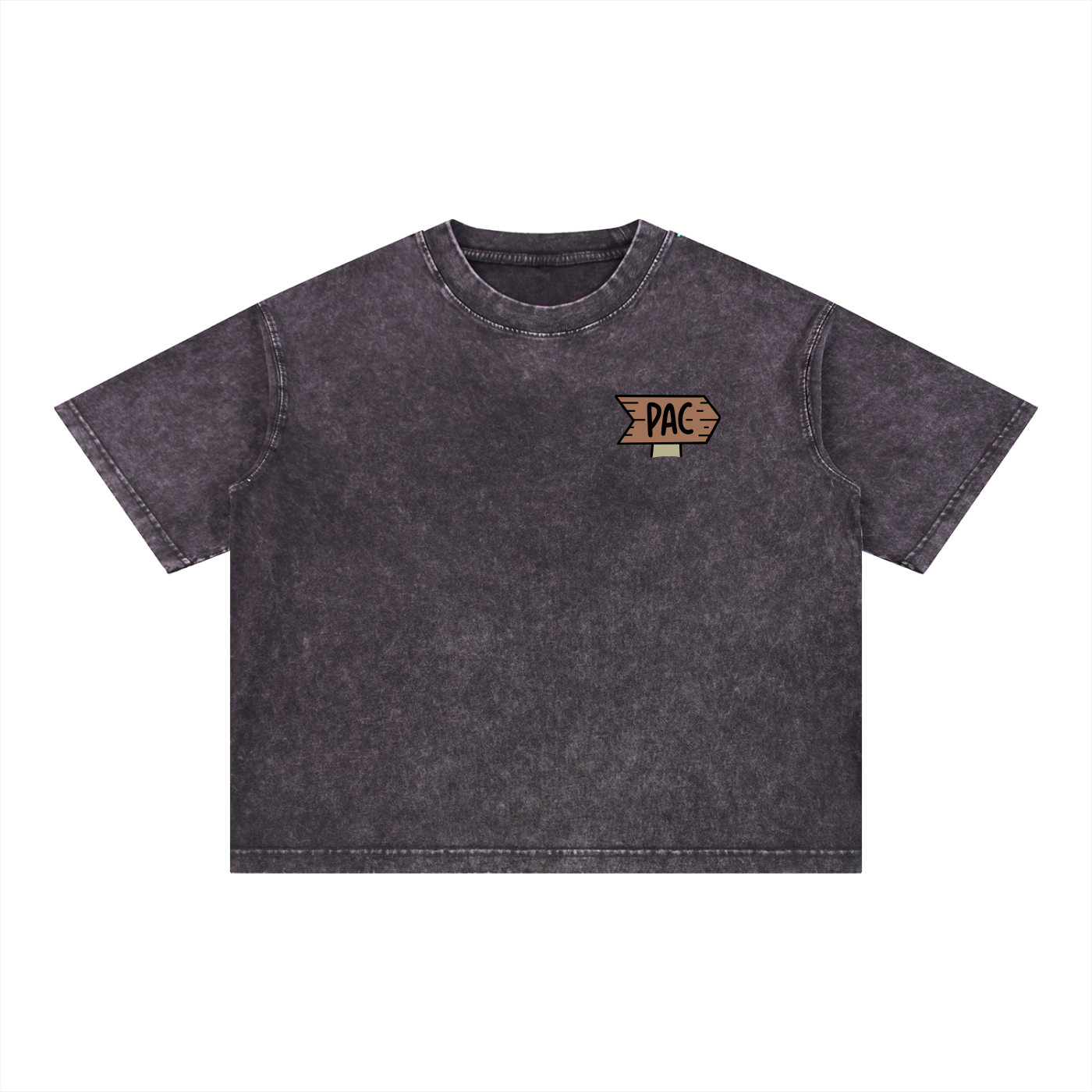 Worth Waiting Mineral Wash Boxy Tee