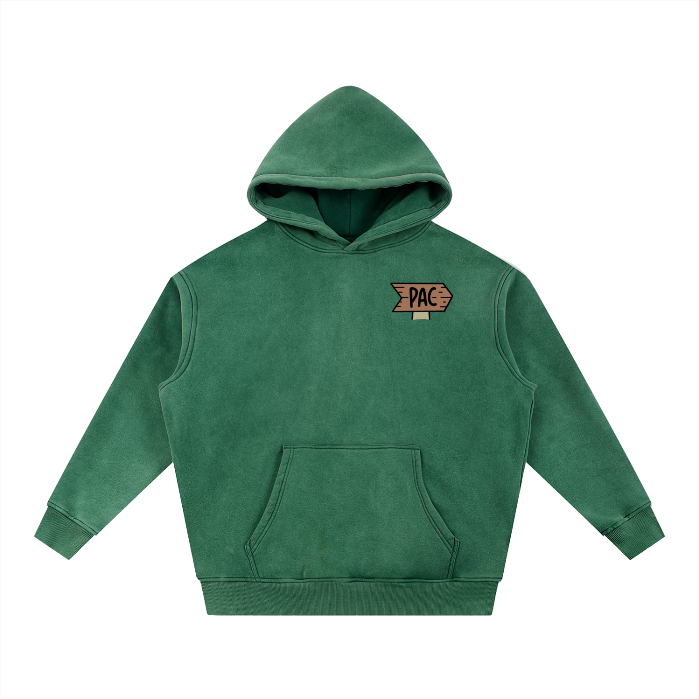 Worth Waiting Snow Wash Hoodie